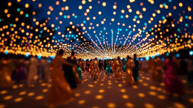 Grand Garba dance floor